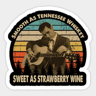 world tour vintage guitar Sticker